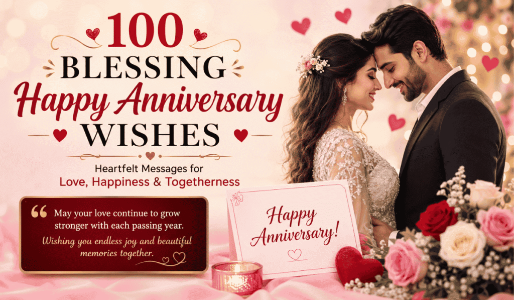 Blessing Happy Anniversary Wishes