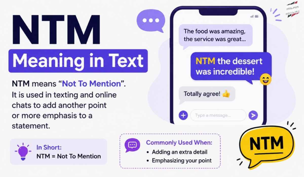 NTM Full Form in Chat
