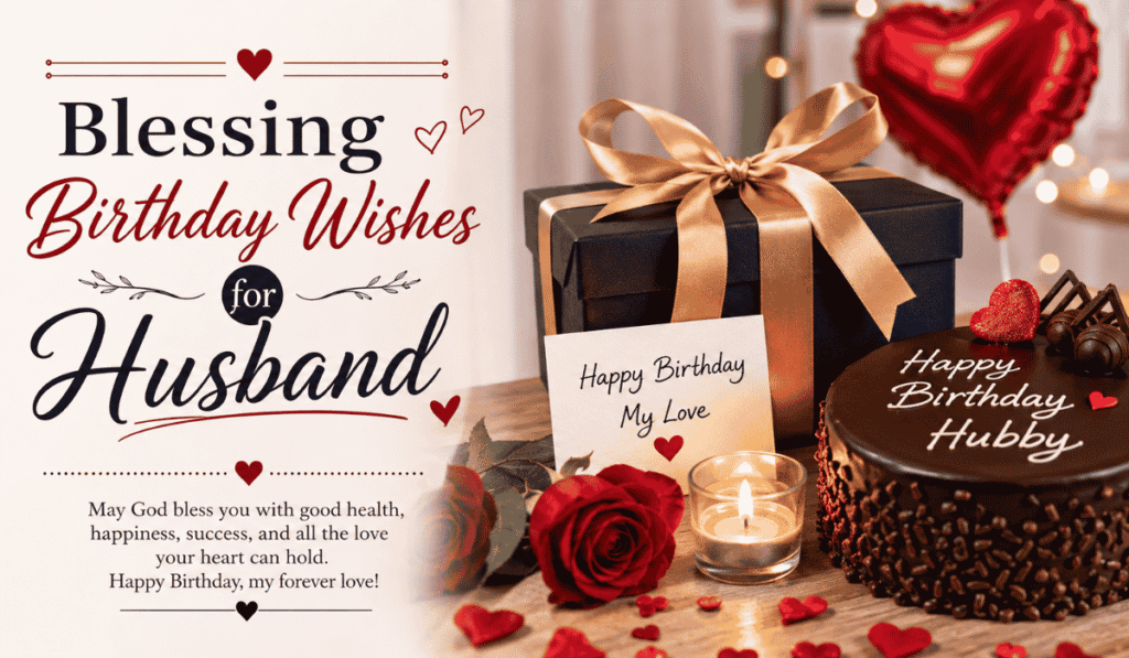 Blessing Birthday Wishes for Husband