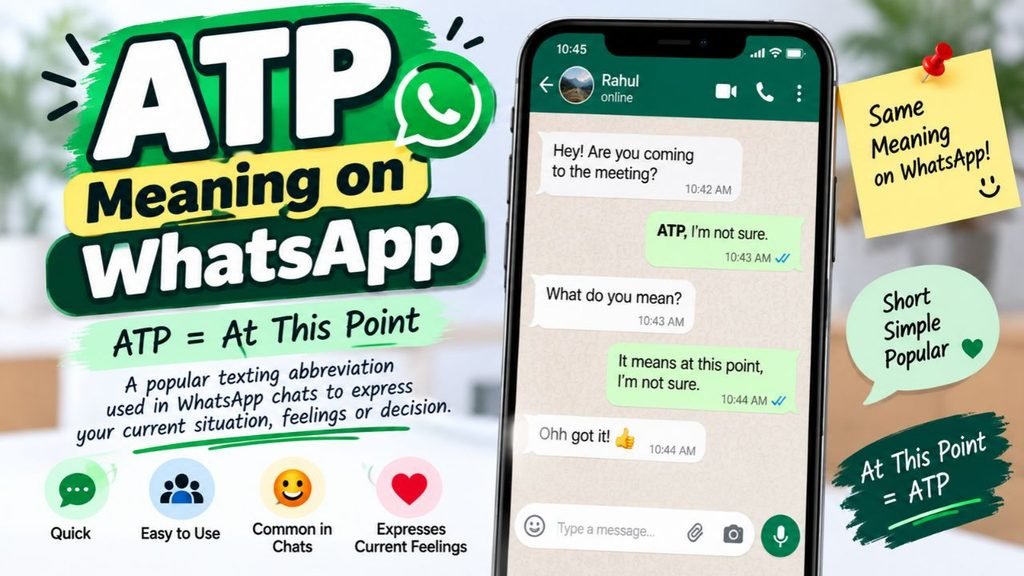 ATP Meaning in Text