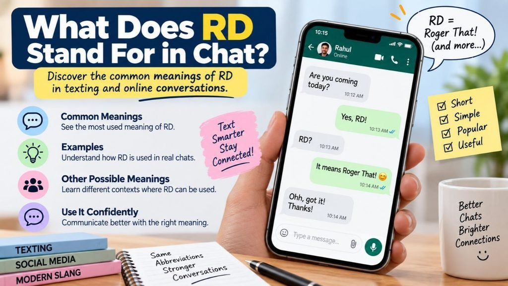 RD Meaning in Text