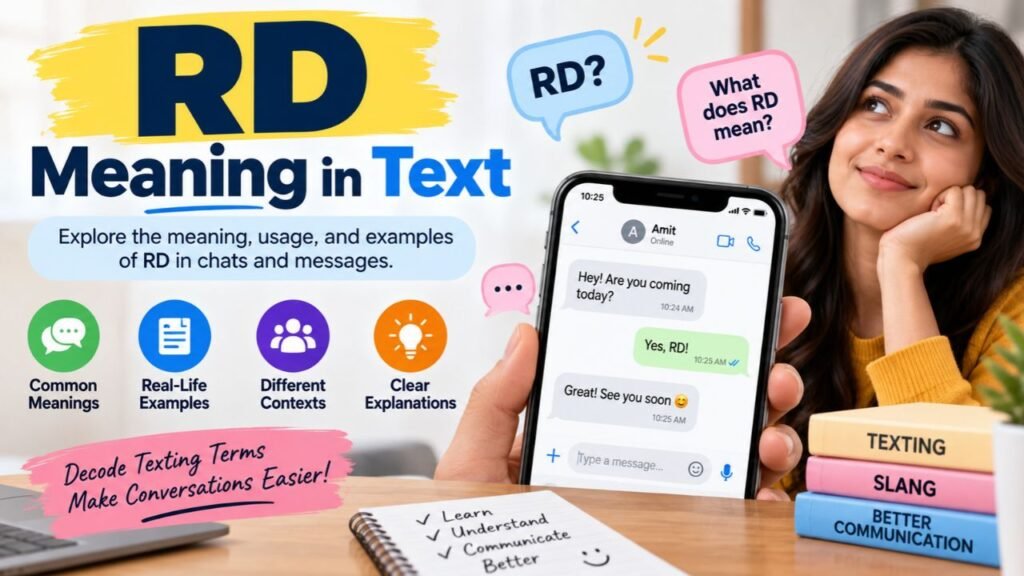 RD Meaning in Text