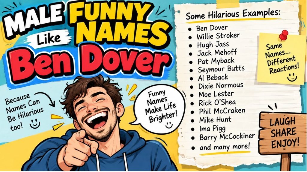 Funny Names Like Ben Dover
