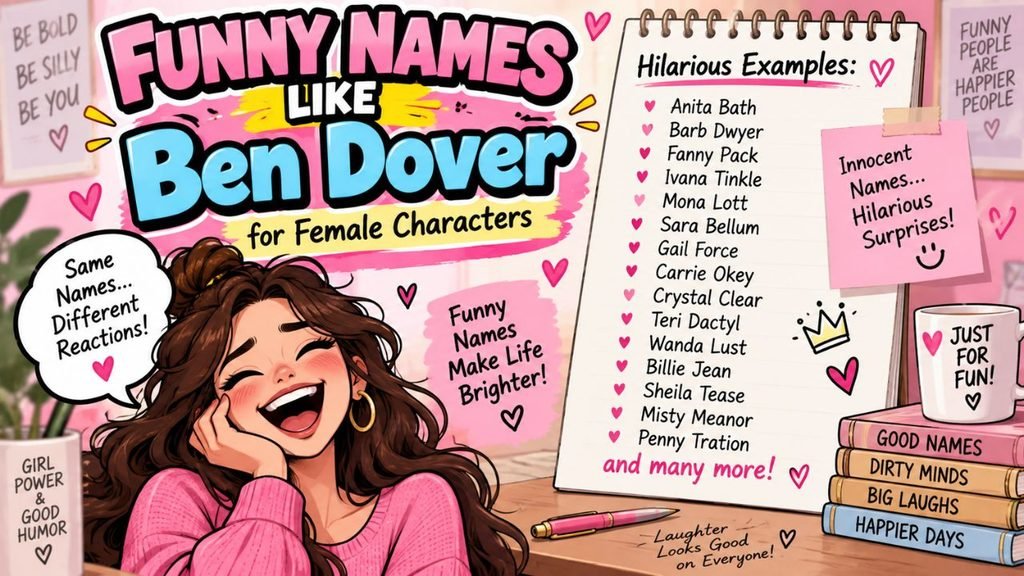 Funny Names Like Ben Dover