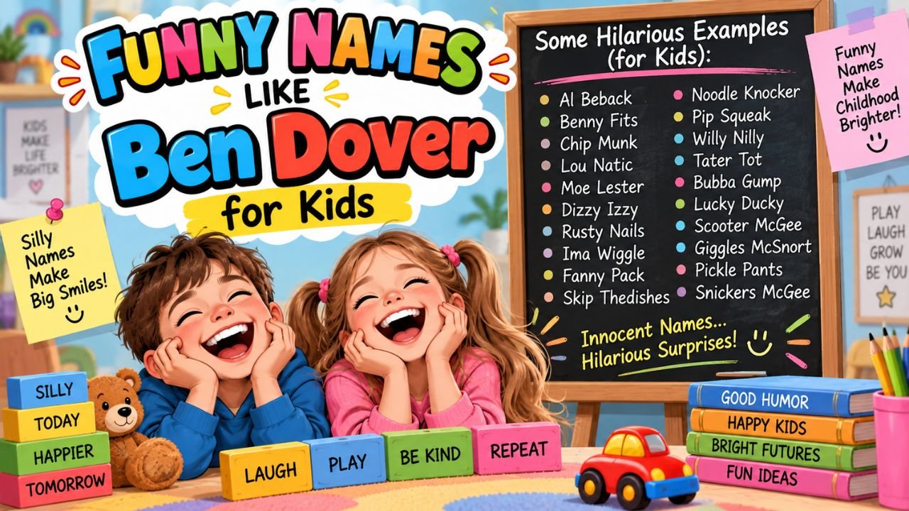 Funny Names Like Ben Dover