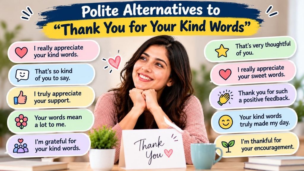 Thank You for Your Kind Words Meaning