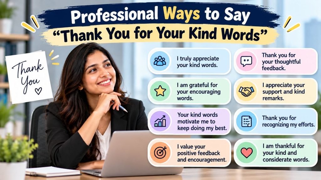 Thank You for Your Kind Words Meaning